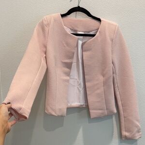 Cropped Textured Jacket